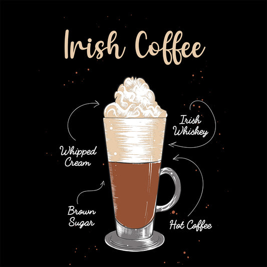 Irish Coffee Mens - El Designer - Custom Merch