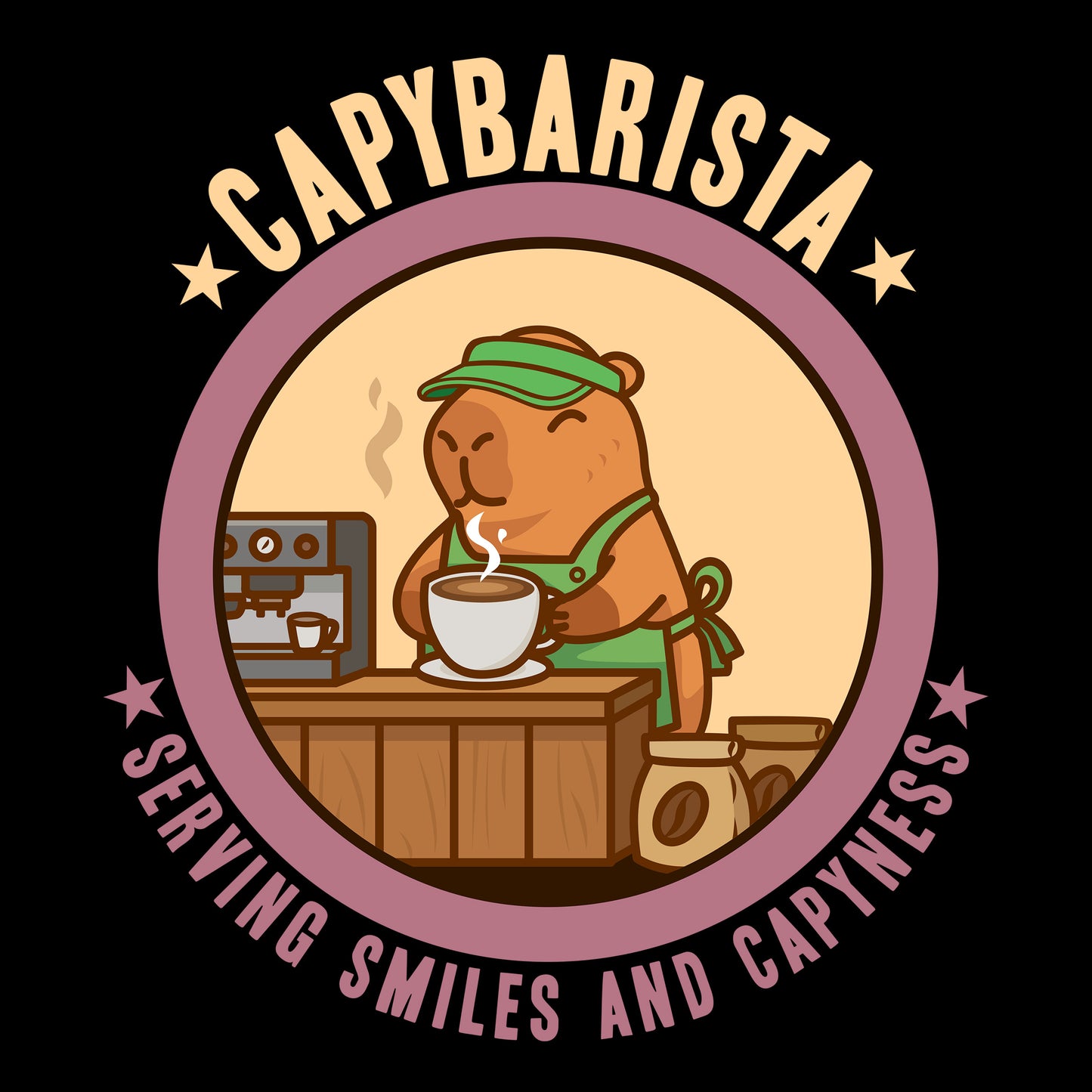 Capybarista - El Designer - Custom Merch