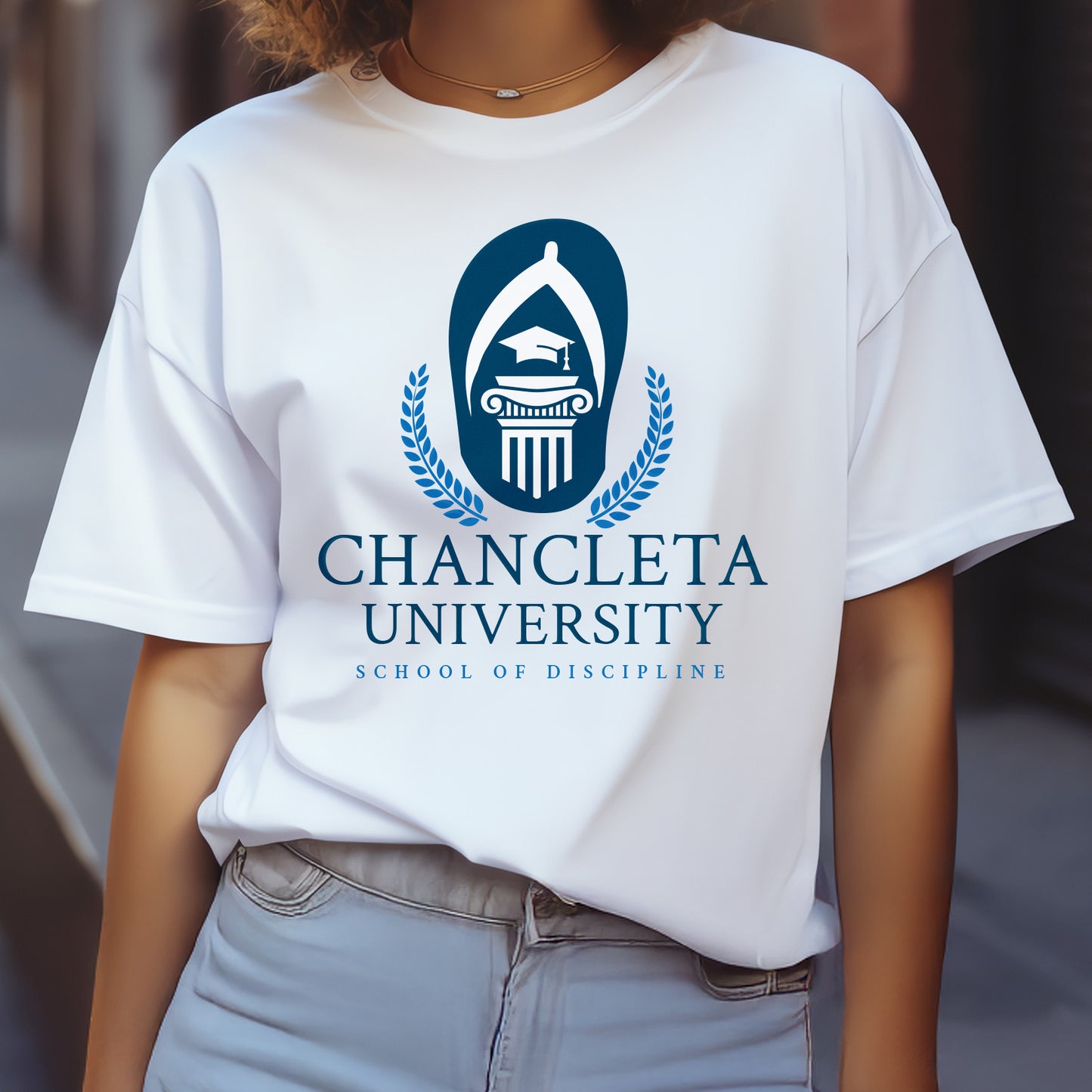 Chancleta U Womens Tee