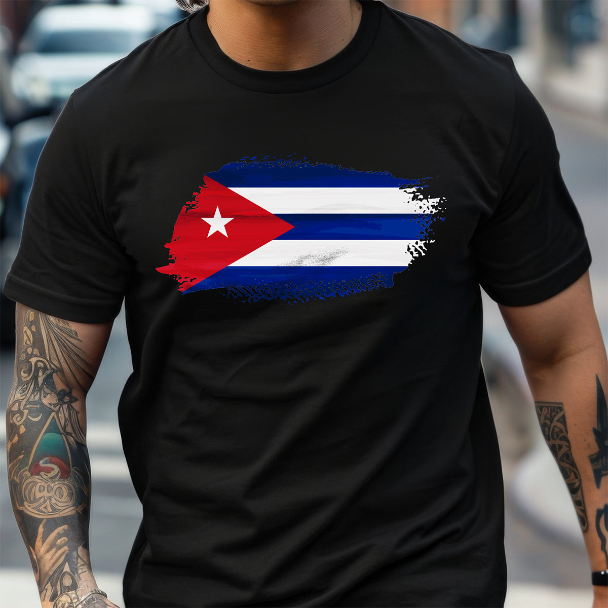 Cubano Mens Tee - El Designer - Custom Merch