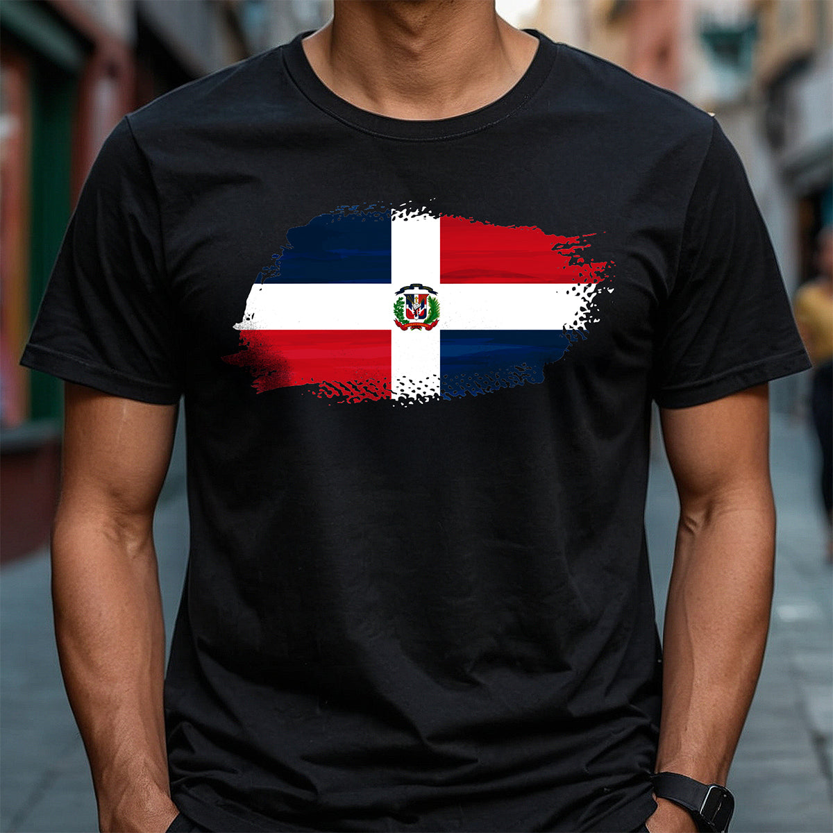 Dominicano Mens Tee - El Designer - Custom Merch