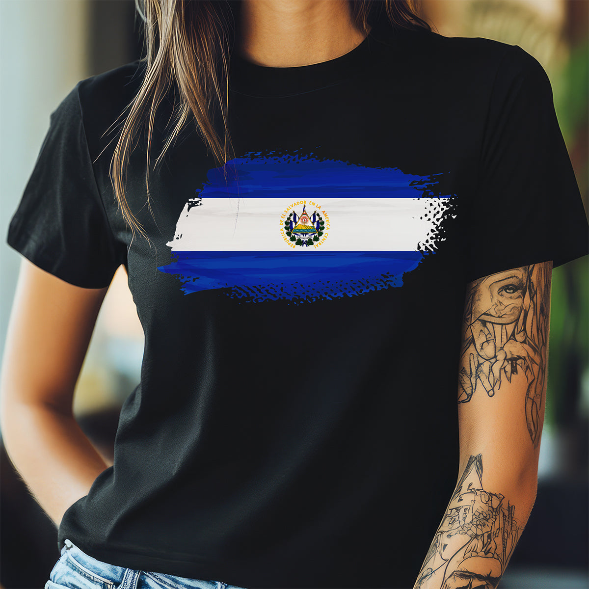 Salvadoran Womens Tee - El Designer - Custom Merch