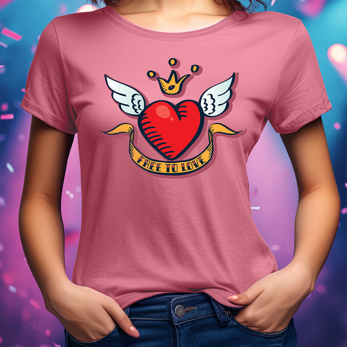 Free to Love - El Designer - Custom Merch
