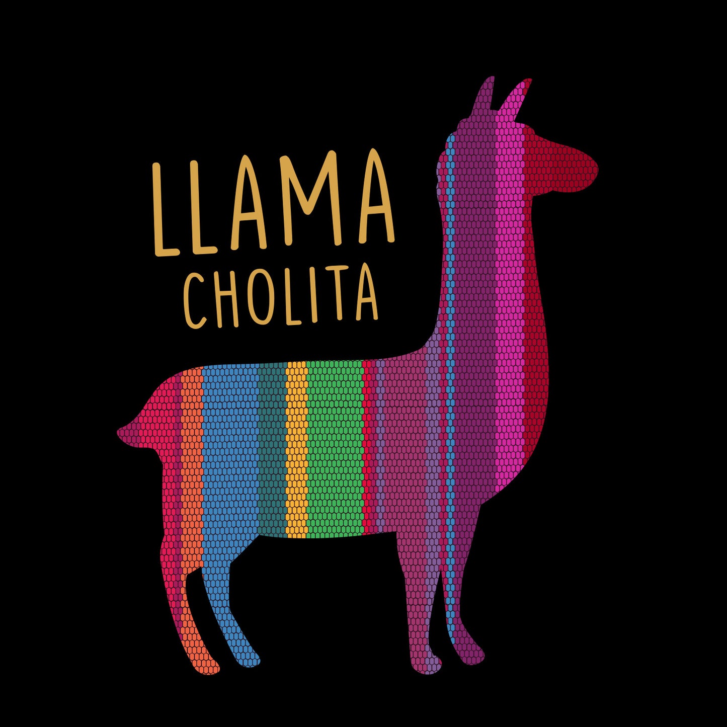 Llama Cholita Womens Tee