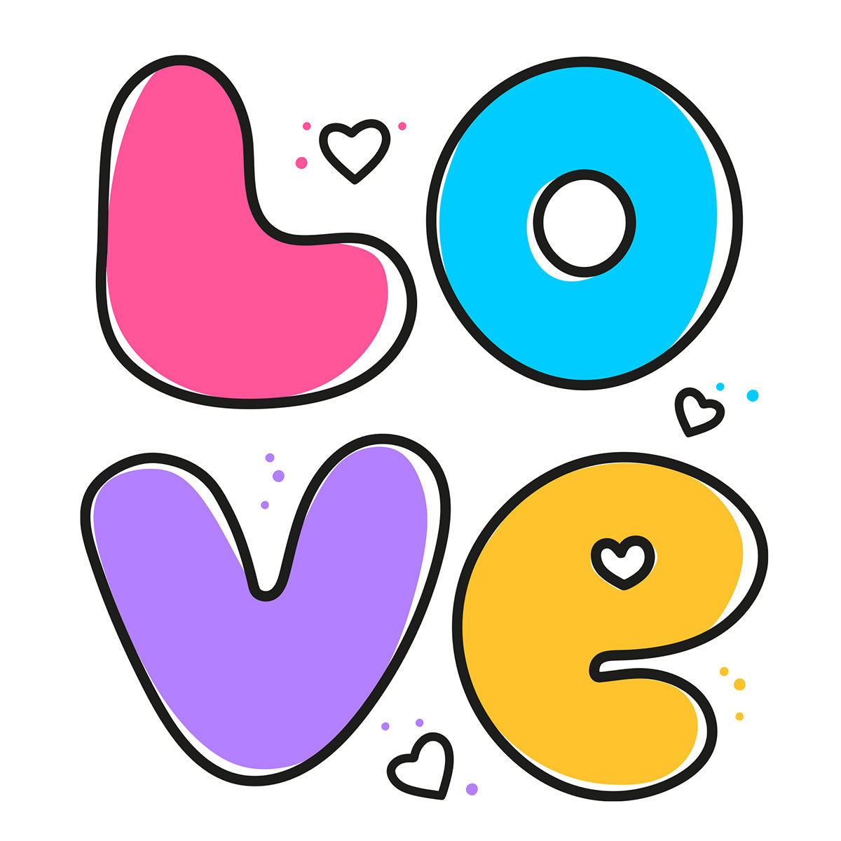 Love Bubble - El Designer - Custom Merch