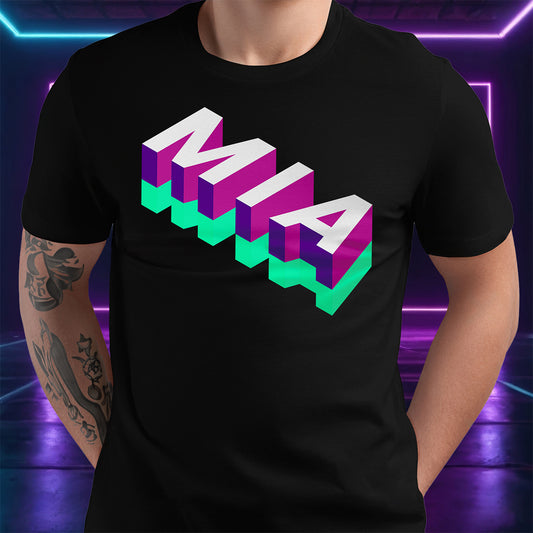 MIA Mens Tee - El Designer - Custom Merch