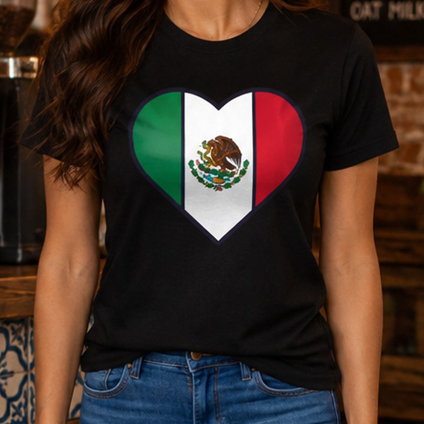 Mexico Heart Ladies Tee
