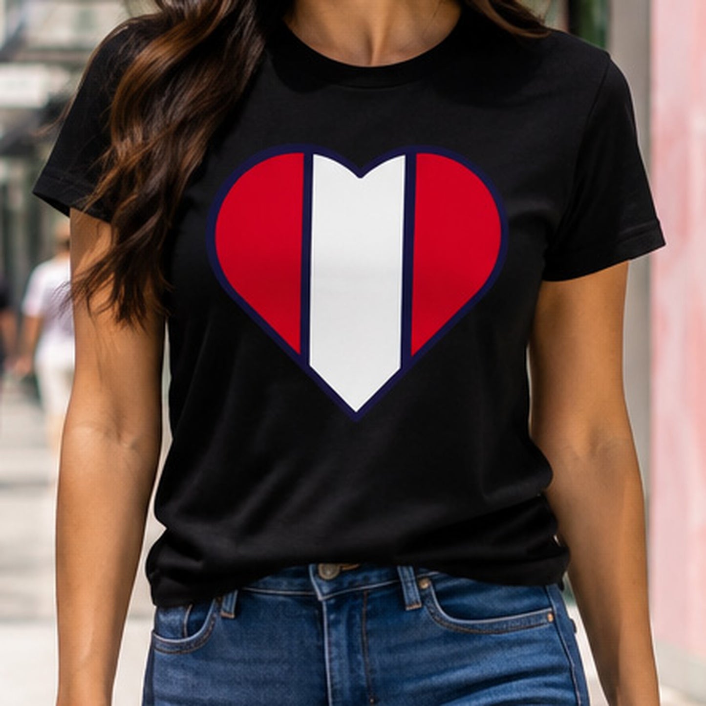 Peru Heart Ladies Tee