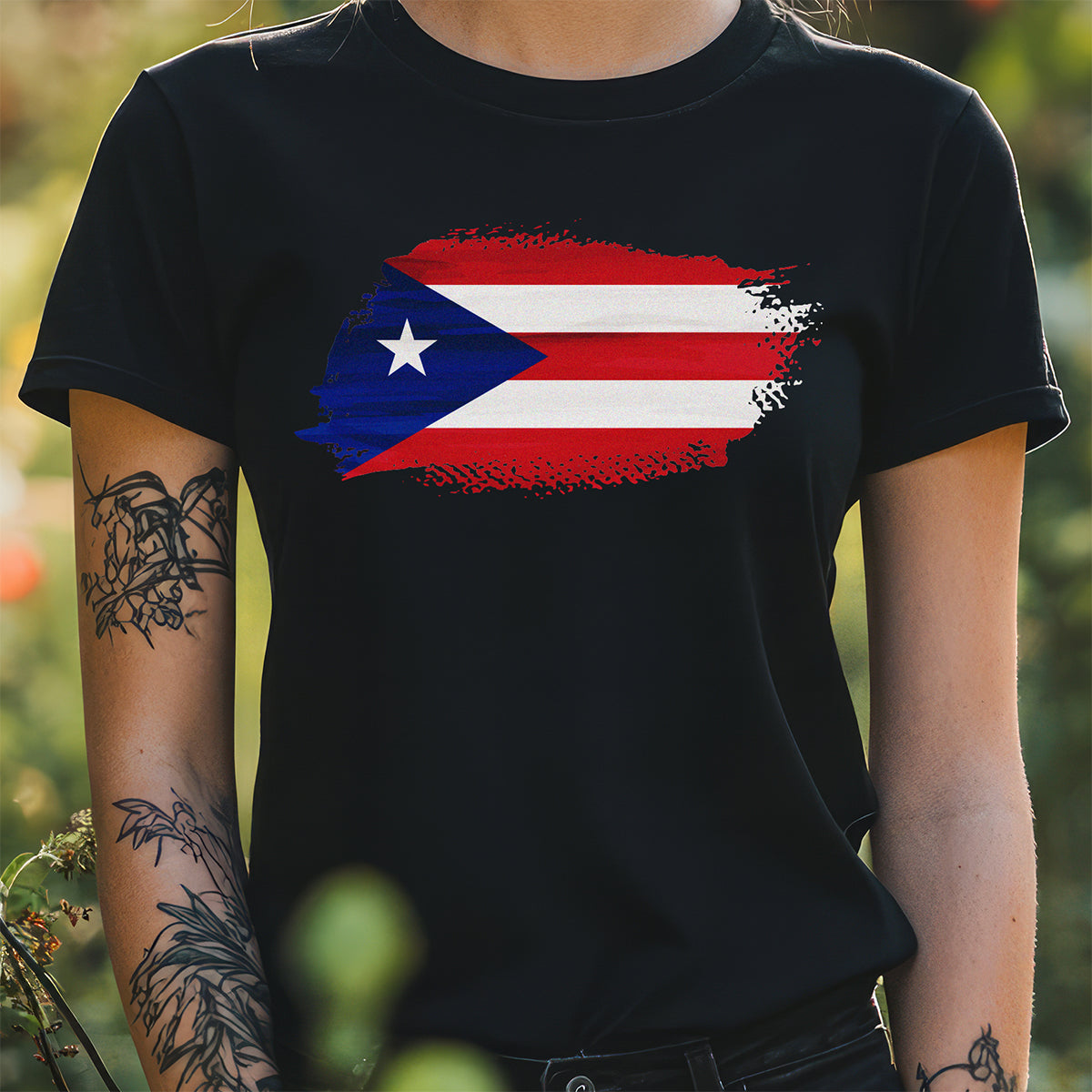 Puerto Rico Womens Tee - El Designer - Custom Merch