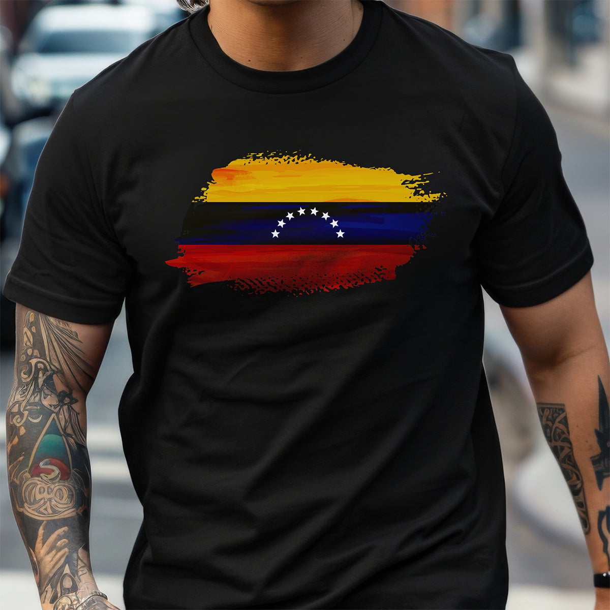 Venezuela Mens Tee - El Designer - Custom Merch