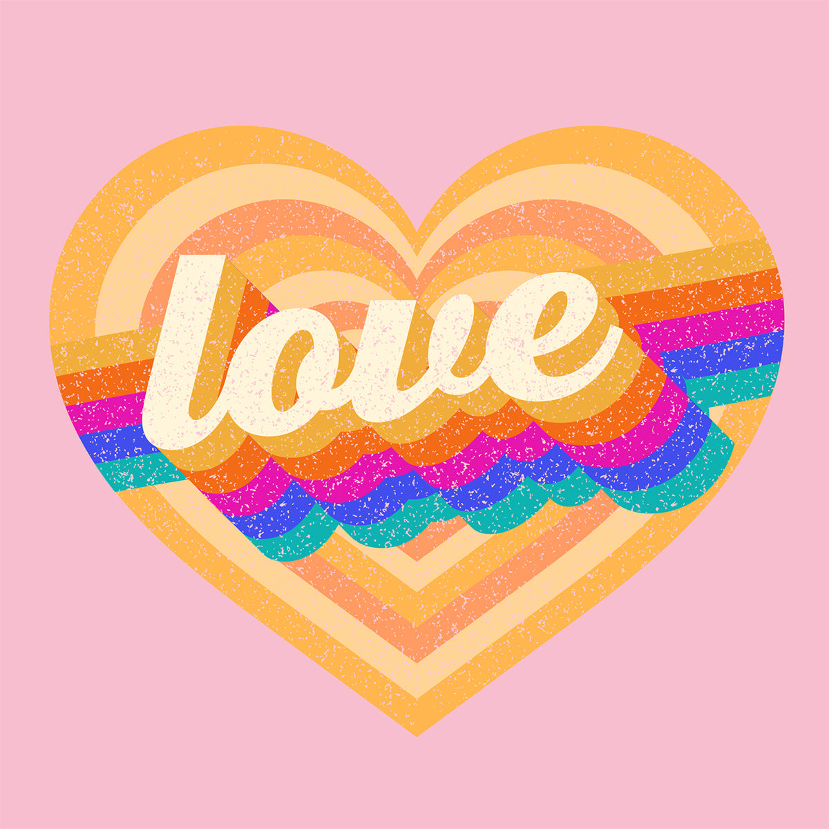 Retro Love - El Designer - Custom Merch