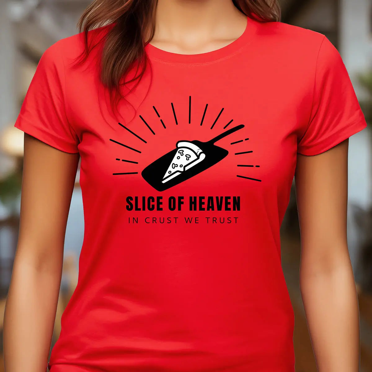 In Crust We Trust Ladies - El Designer - Custom Merch