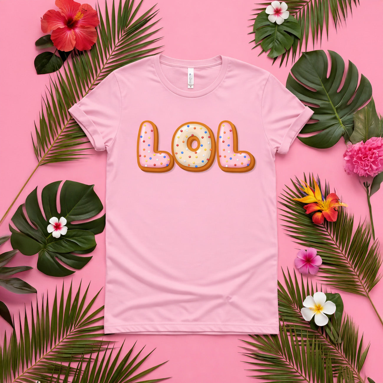 LOL Donut Womens Tee - El Designer - Custom Merch